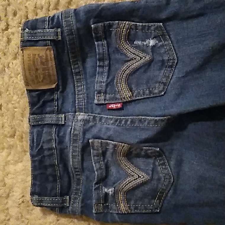 Distressed Levi's
